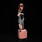 Elegant Rose Gold Carry-on